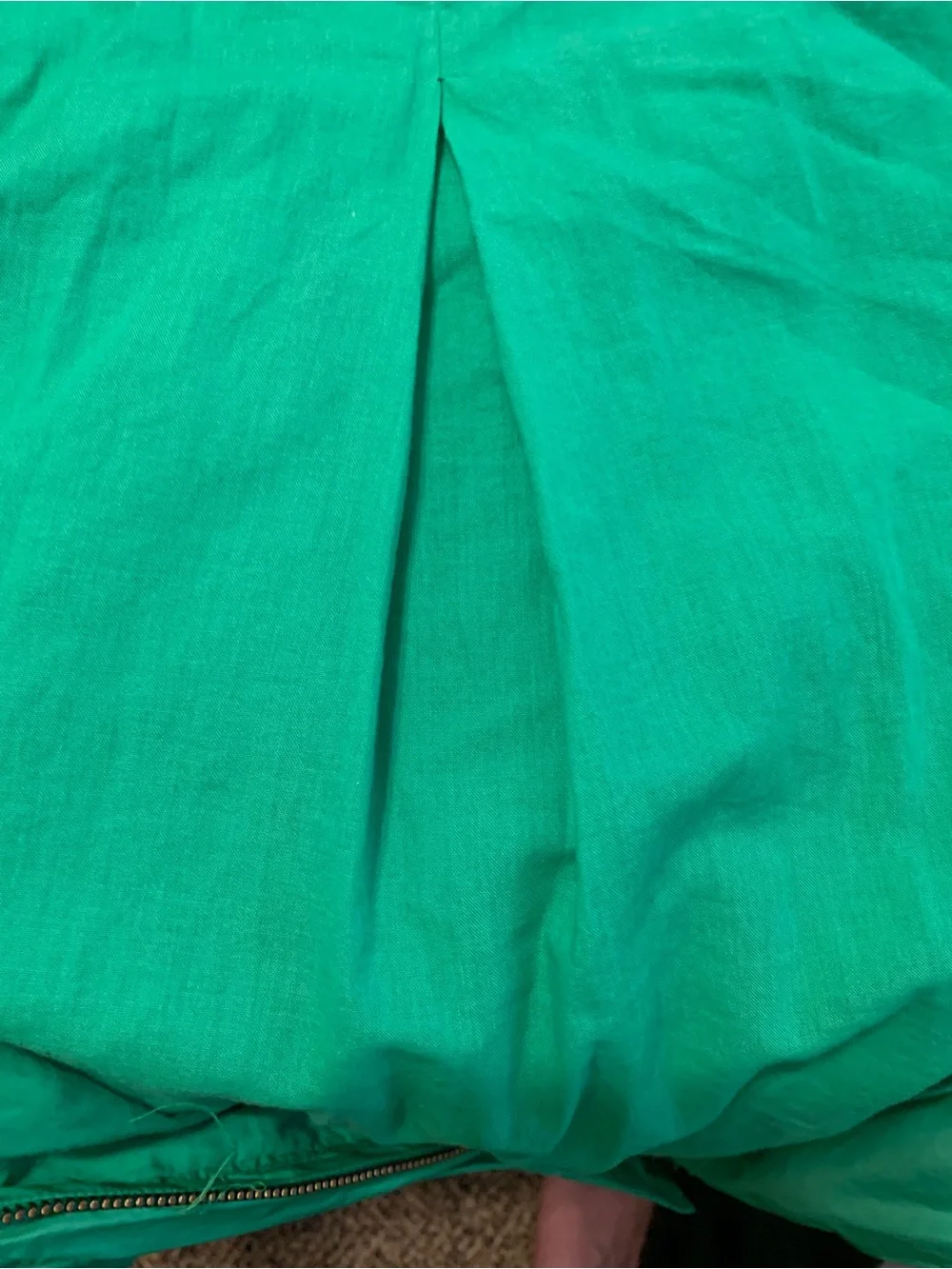 Maeve Kelly Green Jacket with the feel of a Windbreaker for Cool Days XL